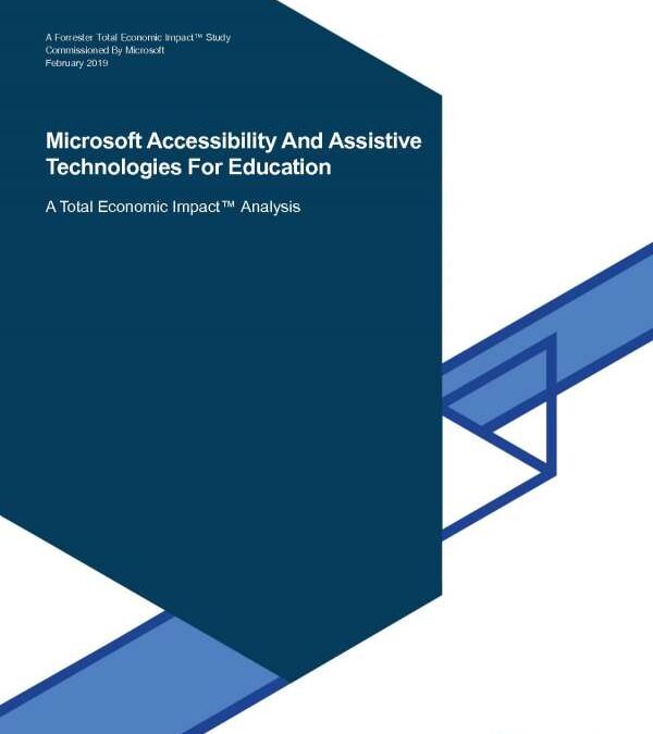 Microsoft accessibility and assistive technologies for education