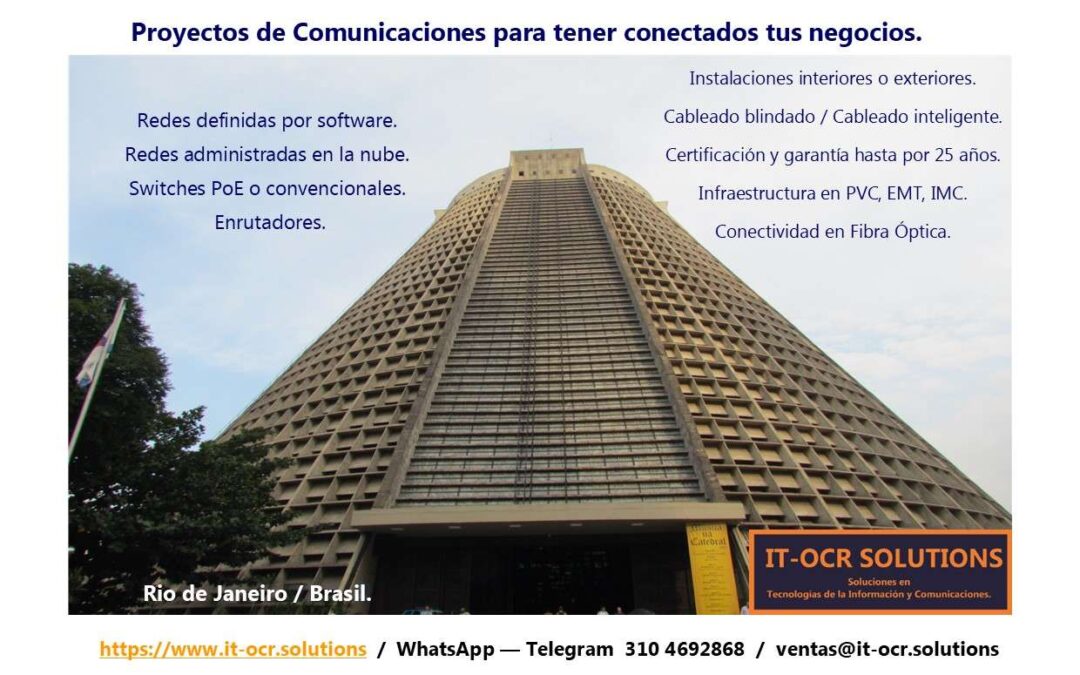 Proyectos de Comunicaciones para mantener conectados tus negocios.
