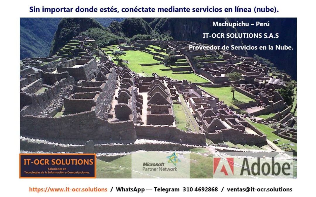 Servicios en la nube para permanecer conectado a bajo costo