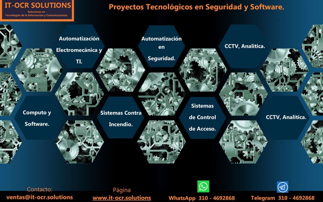 Sistemas de control de acceso para complejos portuarios, edificios comerciales u oficinas bancarias con alternativas de:
Reconocimiento facial, Reconocimiento de huella, Proximidad, Radiofrecuencia.
Control vehicular, visitantes, contratistas y funcionarios.