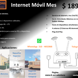 Internet Móvil Mes